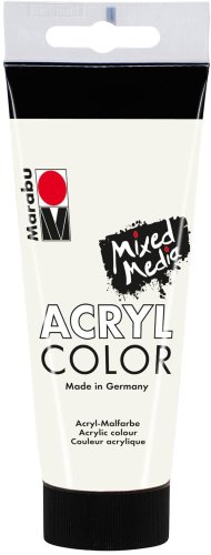 Vopsea - acryl color - alb 12010050070, 100ml | marabu