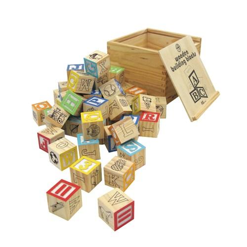 Wooden building blocks | house of marbles