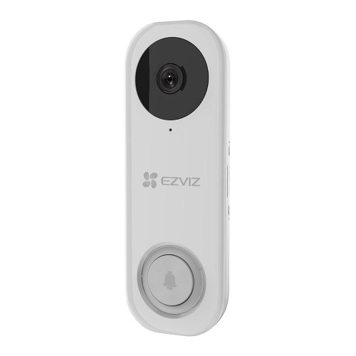 Videointerfon de exterior wifi ezviz cs-db1c-a1-1e2w2fr, 2 mp, 2.1 mm, night vision, 1 familie, slot card, aparent