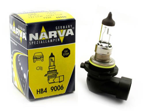 Bec auto halogen pentru far Narva standard hb4 51w 12v 48006