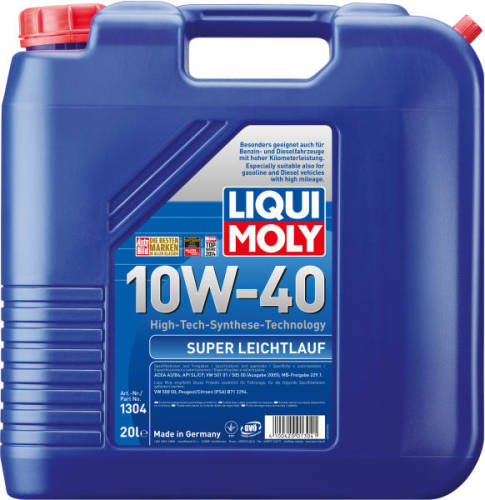 Ulei motor Liqui Moly mos2 leichtlauf 10w40 20l