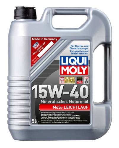 Ulei motor Liqui Moly mos2 leichtlauf 15w40 5l