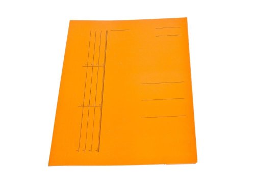 Dosar simplu, carton color, 230 gr/mp, portocaliu