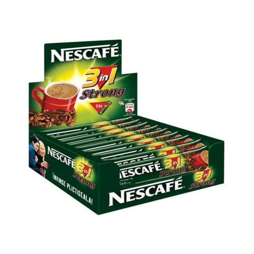 Nescafe 3in1 strong, 10 g, 24 bucati/cutie