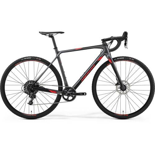 Bicicleta de cyclo cross pentru barbati merida mission cx 5000 argintiu(rosu) 2019