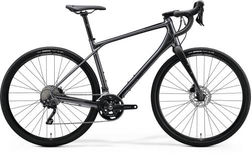 Bicicleta de gravel merida silex 400 antracit/negru 2020
