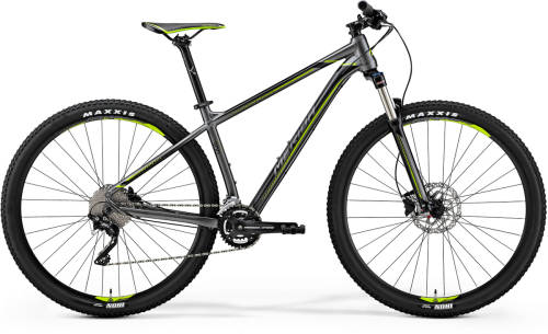 Bicicleta de munte pentru barbati merida big.seven 300 silk antracit (verde/negru) 2019