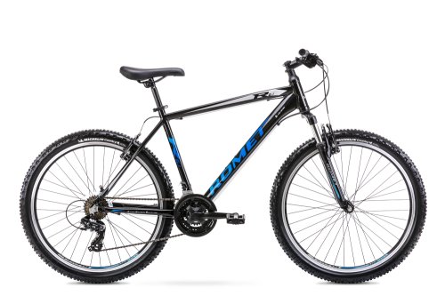 Bicicleta de munte pentru barbati romet rambler r6.1 negru/albastru 2022