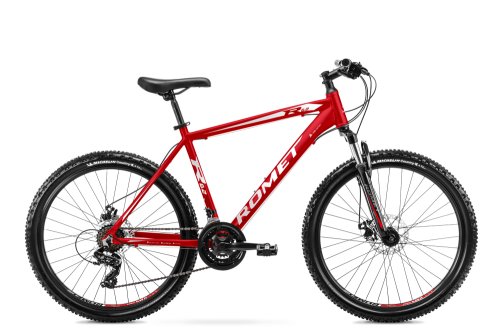 Bicicleta de munte pentru barbati romet rambler r6.2 rosu/alb/gri 2022
