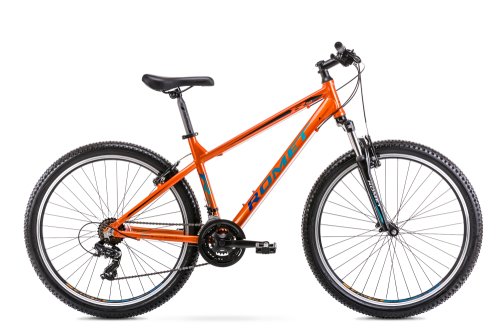 Bicicleta de munte pentru barbati romet rambler r7.0 ltd portocaliu/albastru/negru 2022