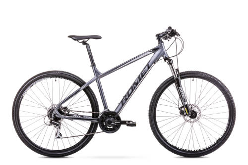 Bicicleta de munte pentru barbati romet rambler r9.2 grafit/negru 2019