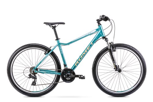 Bicicleta de munte pentru femei romet jolene 7.0 turcoaz 2022