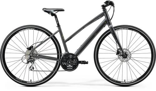 Bicicleta de oras femei merida crossway urban 20 argintiu/lime 2020