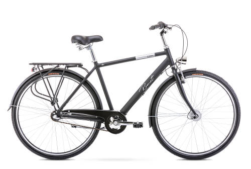 Bicicleta de oras pentru barbati romet grom 3s negru 2020
