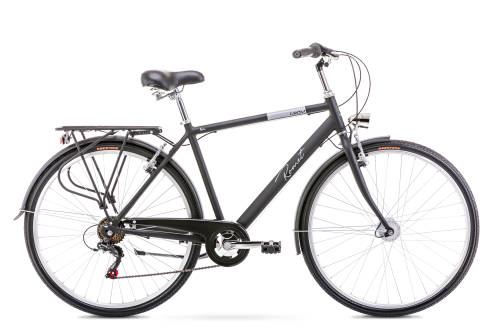 Bicicleta de oras pentru barbati romet grom 6s negru 2020