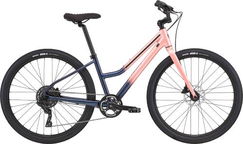 Bicicleta de oras pentru femei cannondale treadwell 2 remixte bleumarin/rosu somon 2020