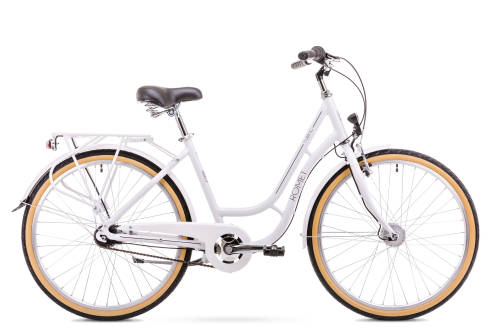 Bicicleta de oras pentru femei romet turing 7s alb 2019