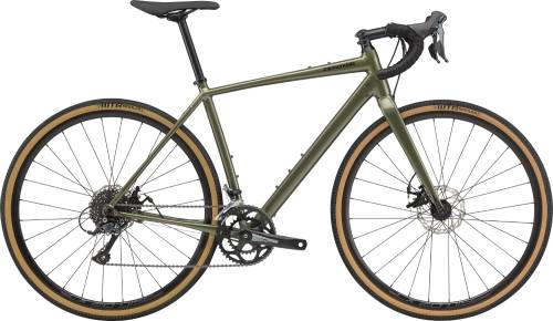 Bicicleta de sosea cannondale topstone sora verde khaki 2020