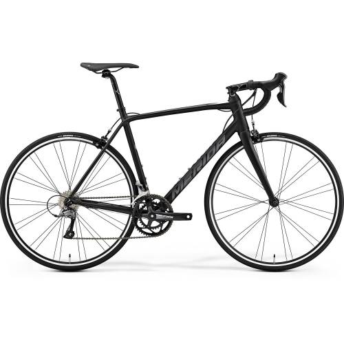 Bicicleta de sosea pentru barbati merida scultura 100 negru mat(alb) 2019