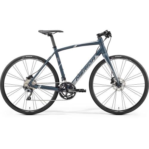 Bicicleta de sosea pentru barbati merida speeder 500 gri mat(gri/alb) 2019