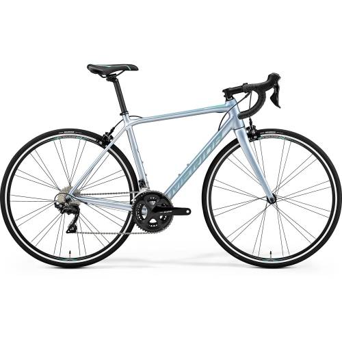 Bicicleta de sosea pentru femei merida scultura 400 juliet argintiu-albastru(menta) 2019