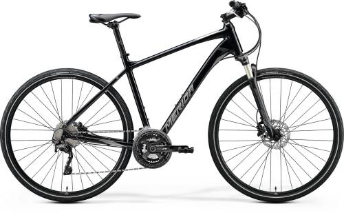 Bicicleta de trekking/oras barbati merida crossway xt-edition negru/argintiu 2020
