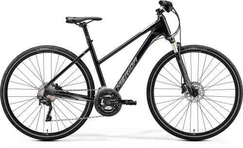 Bicicleta de trekking/oras femei merida crossway xt-edition negru/argintiu 2020