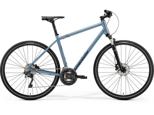 Bicicleta de trekking/oras pentru barbati merida crossway xt edition albastru metalizat/bleumarin 2021