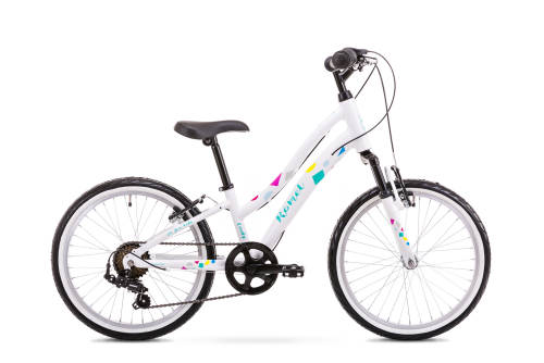 Bicicleta pentru copii romet cindy 20 alb s/10 2019