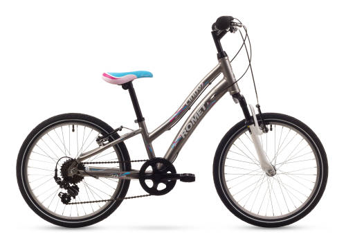 Bicicleta pentru copii romet cindy gri 2016