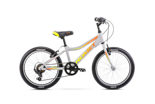 Bicicleta pentru copii romet rambler 20 kid 1 gri 2020