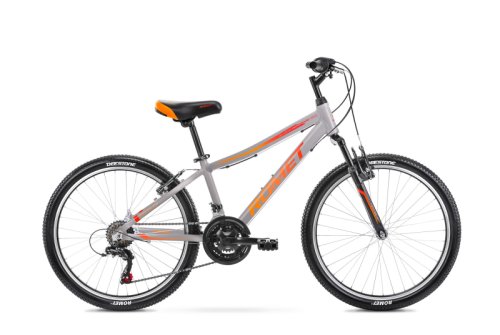Bicicleta pentru copii romet rambler 24 s/13 grafit/rosu 2021