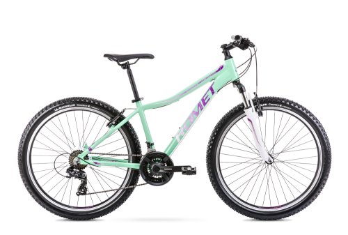 Bicicleta romet jolene 6.1 verde/violet 2022