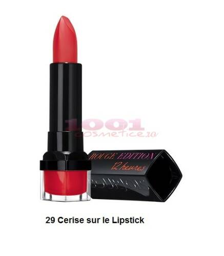 Bourjois rouge edition 12hour cerise sur le lipstick 29