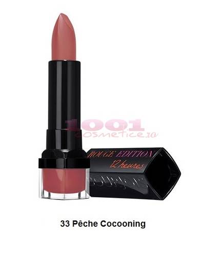 Bourjois rouge edition 12hour lipstick peche cocooning 33
