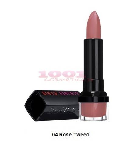 Bourjois rouge edition lipstick rose tweed 04