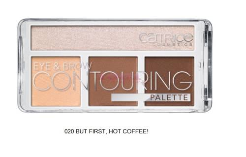 Catrice eye   brow contouring palette but first hot coffee! 020