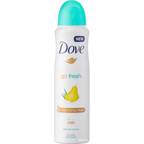 Dove gofresh pear & aloe vera scent deo spray antiperspirant (optiuni de comanda: 150ml)