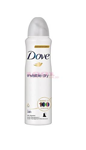 Dove invisible deo spray antiperspirant femei