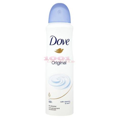 Dove original deo spray antiperspirant femei