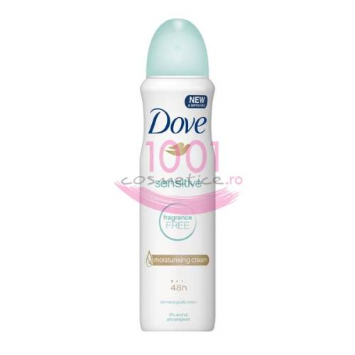 Dove sensitive 48h deo spray antiperspirant femei