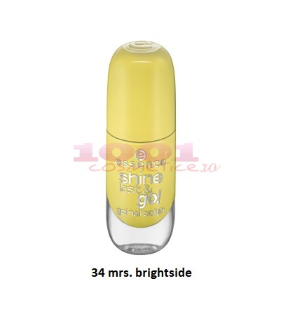 Essence shine last go gel nail polish lac de unghii mrs brightside 34