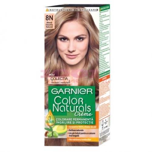 Garnier color naturals creme vopsea de par blond deschis natural 8n