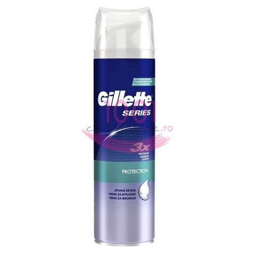 Gillette series 3x protection spuma de ras