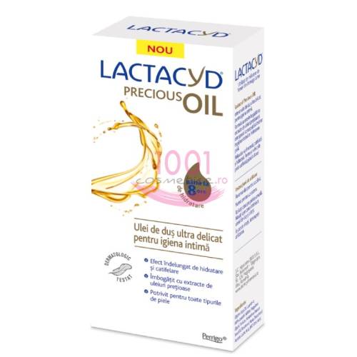 Lactacyd precious oil ulei de dus ultra delicat pentru igiena intima