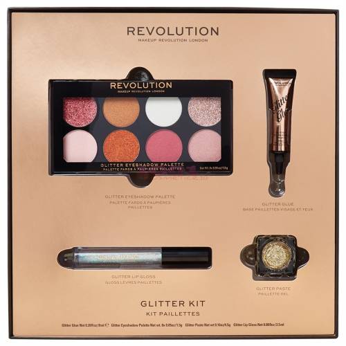 Makeup revolution glitter kit de makeup set