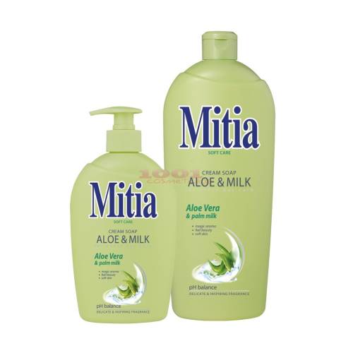 Mitia sapun crema soft care aloe   milk