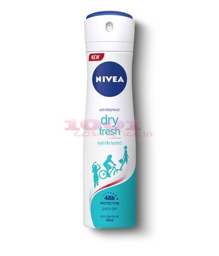 Nivea dry fresh anti-perspirant antibacterian deodorant spray
