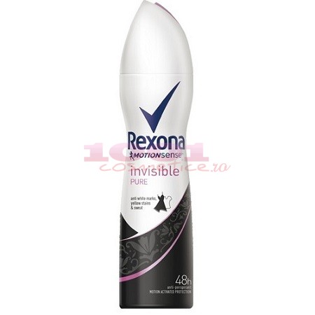 Rexona motionsense invisible pure antiperspirant deo spray women