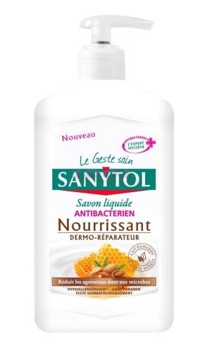 Sanytol sapun antibacterian nutritiv pentru maini